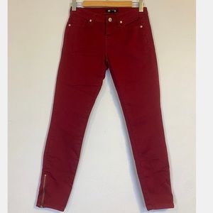 Forever 21 Burgundy Jeans, XS